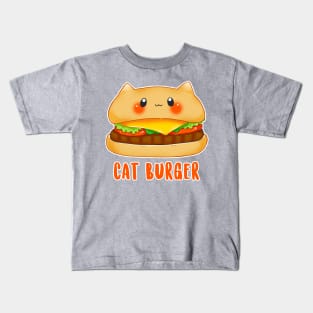 Cat Burger Kids T-Shirt